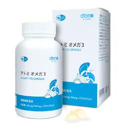アトミ オメガ3 136.4 g(505 mg×270粒) ATOMY rTG OMEGA 3 EPA・DHA含有加工食品 J00111 #4573108491118