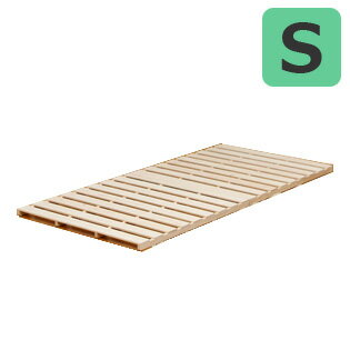 中居木工 折りたたみ ひのき スノコマット Sサイズ NK-2180 日本製 【送料無料(北海道・沖縄・離島除く)】【代引不可】