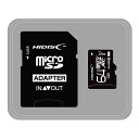 【5個セット】 HIDISC microSDHCカード 64GB CLASS10 UHS-1対応 高速転送 Read80 SD変換アダプタ付き HDMCSDX64GCL10UIJP3X5