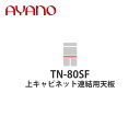 【関東開梱設置無料】綾野製作所 上キャビネット連結用天板 奥500タイプ 幅80cm TN-80SF スタイン STEIN キッチン収納 家具【納期約5週間】(3)