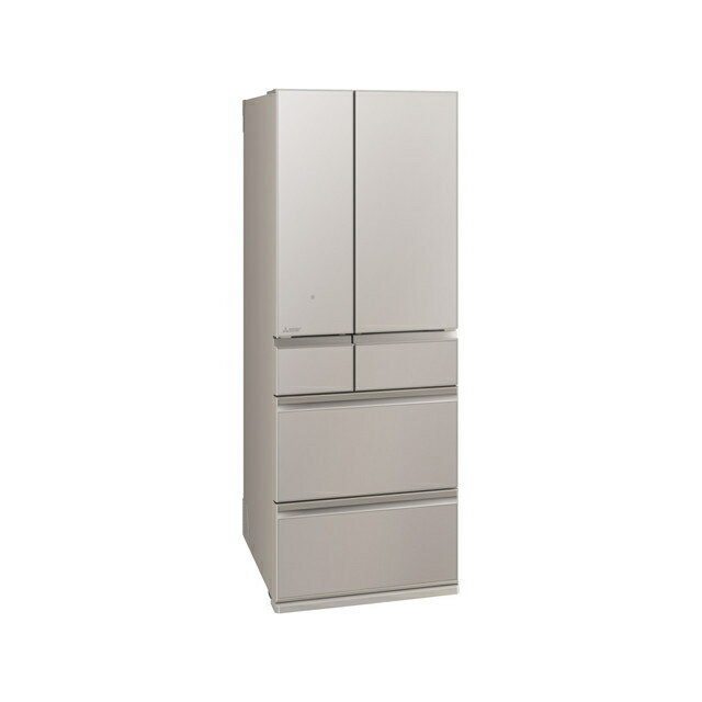 【10年延長保証対象】三菱電機 MR-MZ60K-C グランドクレイベージュ 602L 冷蔵庫 6ドアセンター開き 中だけひろびろ大容量 MZシリーズ MITSUBISHI ELECTRIC プレミアムフレンチモデル ガラスドア 日本製のサムネイル