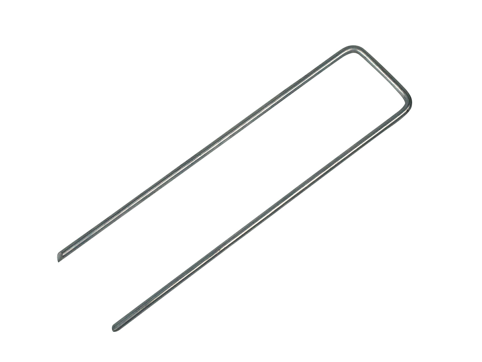 タフネイル（高強度U字ピン）100本（巾48mm×長さ185mm）UP-185 タフシリーズ副資材 メモリーターフ【代引不可】