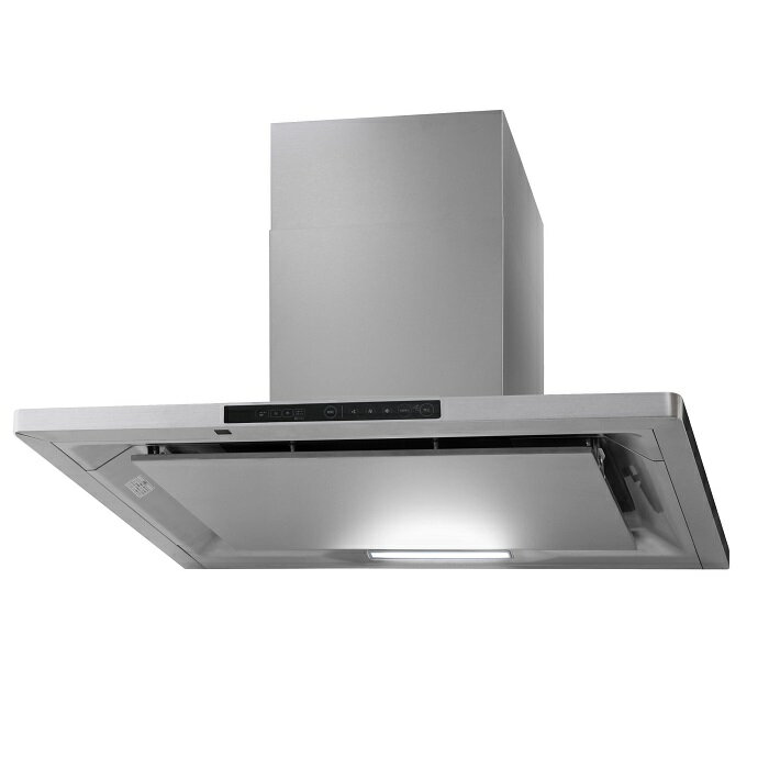 タジマ TAJIMA RANGE HOOD FLCK-90SS5080 レンジフード TJMデザイン 業務用 間口900・高さ500～800・奥行630mm・25kg ステンレス【代引き・時間指定不可】 1