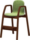 キッズチェア 天童木工 T-5268WB-BW 張り地グレードV 模様替え インテリア 食卓 木製イス 木製椅子