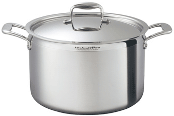 【送料無料】VitaCraftPro ビタクラフトプロ / 半寸胴鍋 / 業務用 家庭にも / No.0224