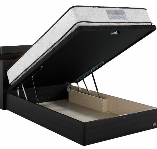 Serta(サータ)ベッドフレーム「サータ ハリウッド 4009」DX収納タイプ DGW/SA セミダブルサイズ SDサイズ