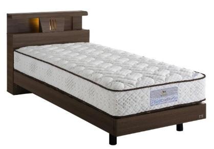 Serta(サータ)ベッドフレーム「サータ ハリウッド 4001」ステーションタイプ DGW/SA クイーン2サイズ 1枚マット Q2サイズ