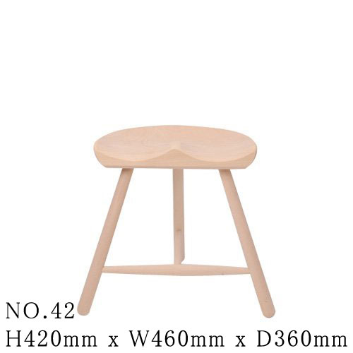 SHOEMAKER CHAIR NO.42 シューメーカーチェア ナチュラル 無塗装 W994201 WERNER ワーナー(3.0)