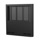 SDS デジタルサイネージ用ケーシングスタンド DS-CW165 横 アンカー固定タイプ ブラック エスディエス『受注生産品・代引き不可・車上渡し・個人宅配送不可』