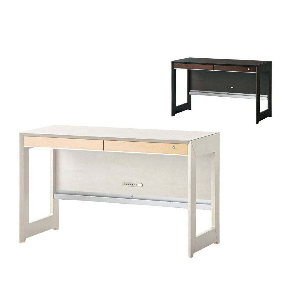 コイズミ WISE 120cm幅デスク KWD-233 MW色 KWD-633 BW色 コードトレイ＆3口1500Wコンセント付き 机 コイズミファニテック KOIZUMI ワイズ お客様組立品