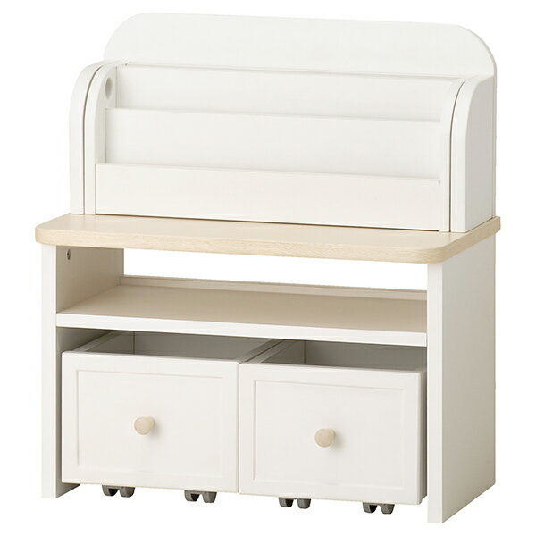 コイズミ Muppu マルチラック MDB-012 WWWH ホワイト おもちゃ箱 絵本ラック 本棚 収納 棚 ラック コイズミファニテック KOIZUMI ムップ お客様組立品