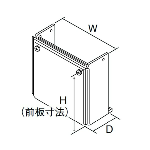 リンナイ Rinnai WOP-F101(K)SS-650 (24-1602) 配管カバー ガス給湯器 部材 シャイニーシルバー