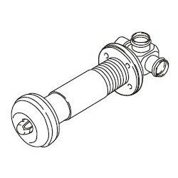 リンナイ FOT-260(φ50用・壁厚115～240mm) ガスFF暖房機オプション RHF-1005FT用給排気トップ【送料サイズA】