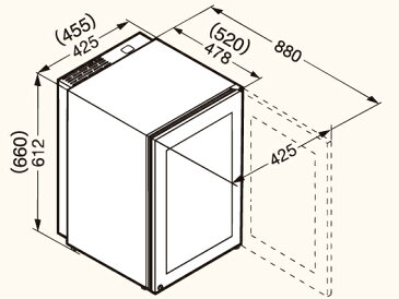 【関東4県は送料・設置費無料】LIEBHERR リープヘル シガーキャビネット ZKes453 Humidor 葉巻 煙草 / 代引き不可