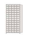 サカエ SAKAE / 区分棚 フラットタイプ NCAM111-514【代金引換対象外】【配送時間指定不可】【サカエの大型商品は車上渡しです】個人宅配送不可 旧...