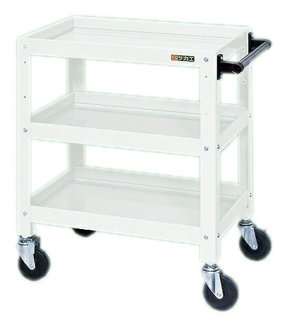 【先振込み送料無料】サカエ SAKAE / ニューCSスペシャルワゴン（パールホワイト）　CSSA−607W【代金引換対象外】【配送時間指定不可】【サカエの大型商品は車上渡しです／個人宅配送不可】