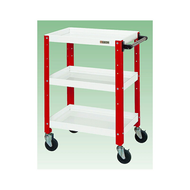 【先振込み送料無料】サカエ SAKAE / ニューCSスペシャルワゴン（ツートン）　CSSA−608WR【代金引換対象外】【配送時間指定不可】【サカエの大型商品は車上渡しです／個人宅配送不可】