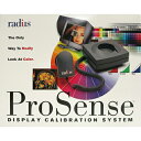 【在庫一掃セール】ラディウス ディスプレイキャリブレーションシステム ProSence プロセンス Macintosh用 カラーマッチング 色測定