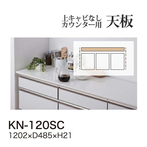 Cupboard - 【関東送料無料】綾野製作所 ユニット式食器棚 KEYNOTE キーノート / カウンター天板 / KN-120SC【代引き不可】