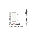 【関東開梱設置無料】綾野製作所 ユニット式食器棚 KEYNOTE キーノート / 上キャビネット ロータイプ 開き戸 板扉 左開き / KN-40ALL【代引き...