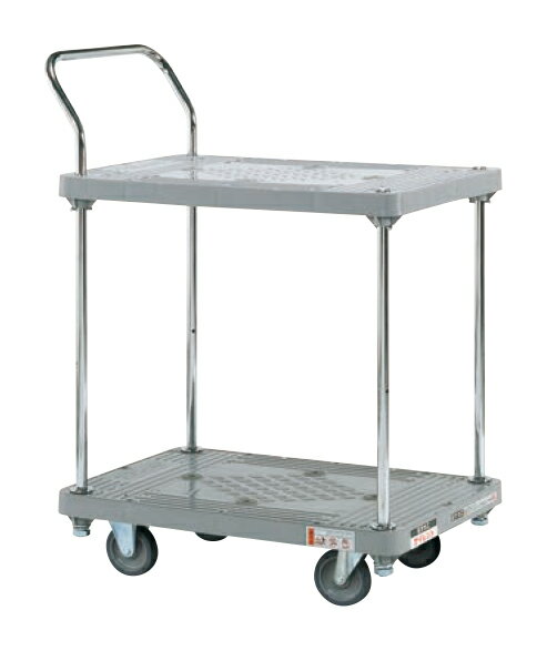 【個人宅配送不可】サカエ SAKAE / 樹脂ハンドカー（2段片袖タイプ） SHN-12S【代金引換・配送時間指定不可】【サカエの大型商品は車上渡しです】