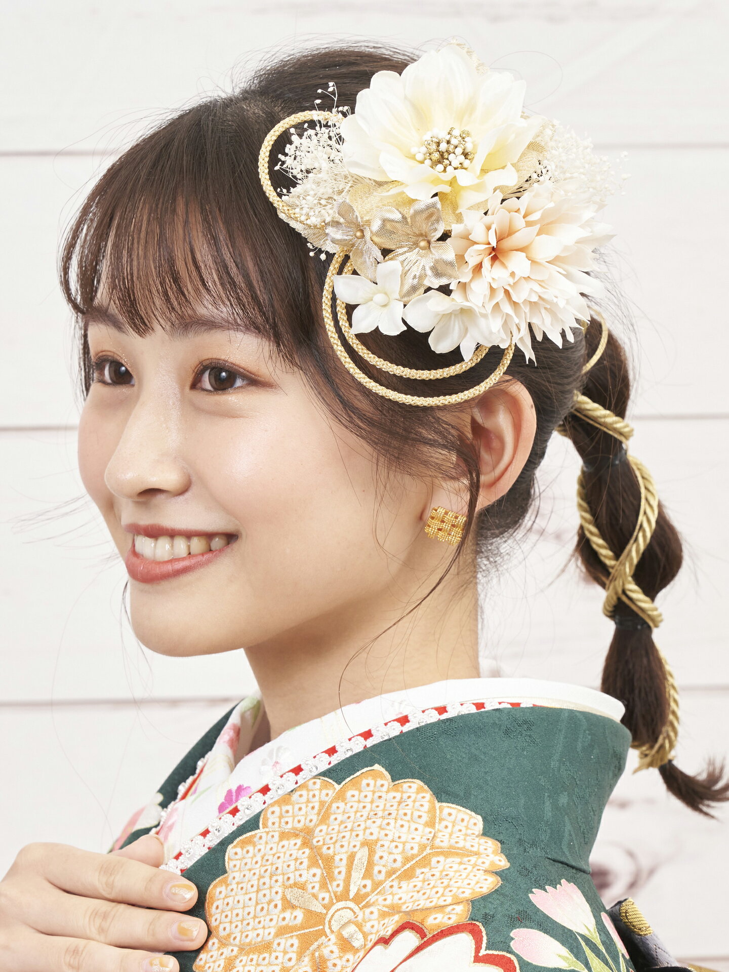 髪飾り ヘアアクセサリー コーム Uピン 2点セット Watmosphere ワトモスフィア 23W...