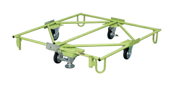 【個人宅配送不可】サカエ SAKAE / 樹脂パレット台車（フロアストッパー付）　SC−110F【代金引換・配送..