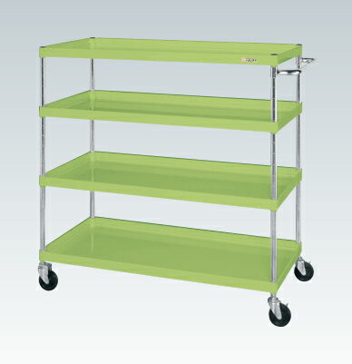 【個人宅配送不可】サカエ SAKAE / CSパールワゴン（中量タイプ・直進安定金具付）　CSP−10124Y【代金引換・配送時間指定不可】【サカエの大型商品は車上渡しです】