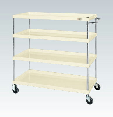 【個人宅配送不可】サカエ SAKAE / CSパールワゴン（中量タイプ・直進安定金具付）　CSP－12124YSEI【代金引換・配送時間指定不可】【サカエの大型商品は車上渡しです】