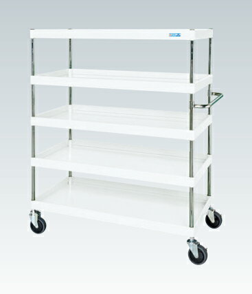 【個人宅配送不可】サカエ SAKAE / CSパールワゴン（中量タイプ・直進安定金具付）　CSP−12155YSEW【代金引換・配送時間指定不可】【サカエの大型商品は車上渡しです】