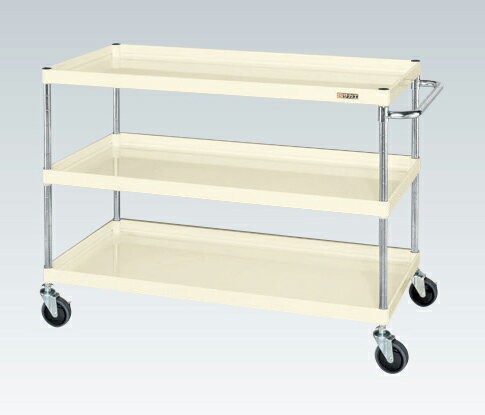 【個人宅配送不可】サカエ SAKAE / CSパールワゴン（中量タイプ・直進安定金具付）　CSP−12113YSEI【代金引換・配送時間指定不可】【サカエの大型商品は車上渡しです】