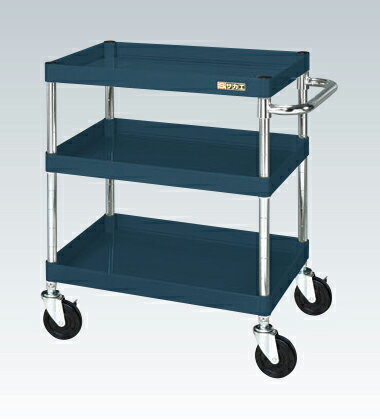 【個人宅配送不可】サカエ SAKAE / CSパールワゴン（中量タイプ・直進安定金具付）　CSP−7573YD【代金..