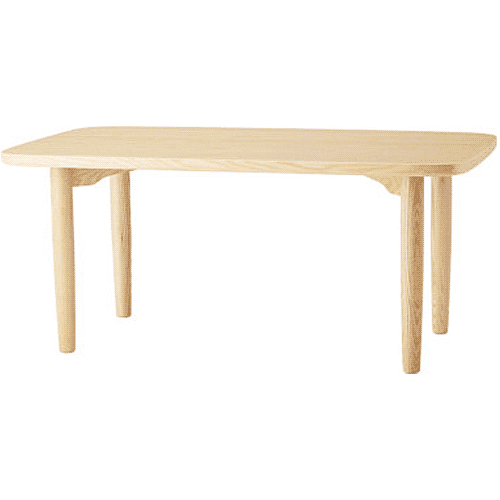 天童木工 T-2671AS-NT テーブル ホワイトアッシュ (ナチュラル)