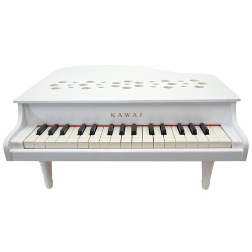 河合楽器製作所 ミニピアノ P-32 1162(1162-1) ホワイト (おとをだしてあそぶ) 木の玩具 2