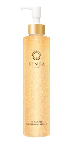 金箔入り化粧品 金華ゴールド クレンジング＆フォーム 【あす楽】 Kinka Gold Nano Cleansing Foam MADE IN JAPAN