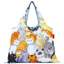 2WAYエコバッグ ねこちゃん、ねこちゃん DESIGNERS JAPAN 猫 ネコ【あす楽】(4)