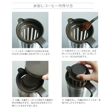 アイスコーヒー ジャグ PLUG 冷たいアイスコーヒーをたっぷり楽しもう♪ KINTO アイス コーヒーポット ピッチャー 水差し 冷水筒 麦茶ポット カップ タンブラー カラフェ ギフト プレゼント tempoo