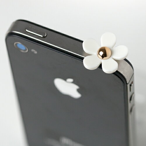 スマートフォンに花が咲く♪iCharm Earphone Jack Accessories 