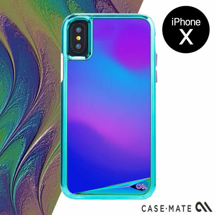 Rakuten - 送料無料 メール便 iPhone X スマートフォンケース Case-mate Mood スマホケース アイホン アイフォン ケースメイト Mood カバー ハイブリッド スリム シングル ケース キラキラ おしゃれ 人気 かわいい 大人 メンズ 女子 tempoo