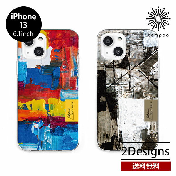乐天商城 - 送料無料 メール便 iPhone 13 6.1 Dparks ソフトクリアケース Painting Blending クリア 透明 ケース 耐衝撃 アイホン アイフォン 人気 レディース 海外 ビビッドカラー カラフル モノクロ プレゼント ギフト ディーパークス ブランド 2021 new tempoo