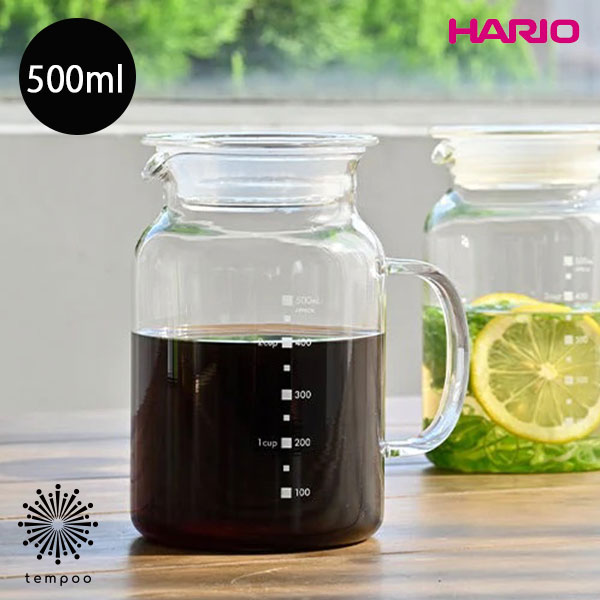 Rakuten - HARIO ガラスのたれ ソースポット GTP-500 調味料入れ 500ml ソース ドレッシング たれ 保存容器 耐熱ガラス 電子レンジ 食洗機 クリア ガラスのある生活 雑貨 ハリオ ギフト プレゼント