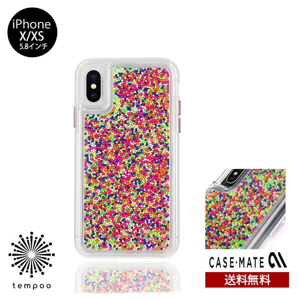 ̵ ᡼ iPhone X XS Case-mate Sprinkles 5.8 CM038158 ޡȥե󥱡 ޥۥ ۥ ե ᥤ С ϥ֥å  󥰥  ͵   ӡ 襤 ե ֥ tempoo