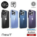 送料無料 iPhone 15Pro 6.1 SUNCREST IJOY NEWT AIR CUSHION CASE エアクッションケース i37RiJA スマホケース アイフォン アイホン シンプル TPU 耐衝撃 ブラック ブルー ネイビー パープル サンクレスト ギフト プレゼント 2023 new