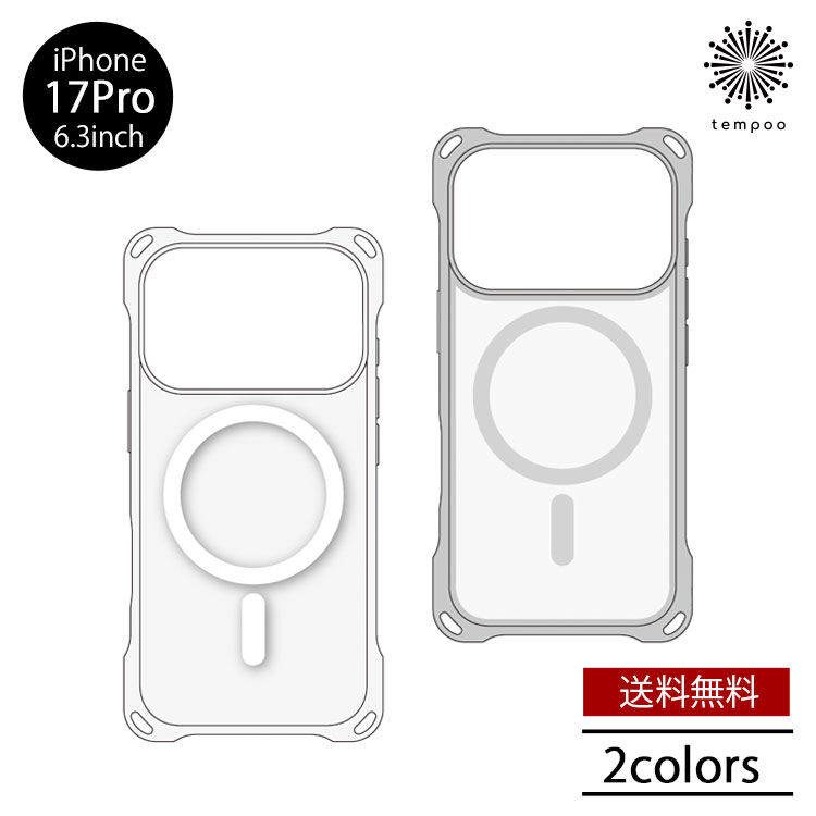 乐天商城 - 送料無料 IJOY Magsafe 4HOLE CASE iPhone17Pro [i39RiJS] 6.3インチ 3眼 スマホケース MagSafe対応 ショルダーハンドストラップ対応 耐衝撃 密着痕防止 シンプル おしゃれ 大人 サンクレスト プレゼント 2025new