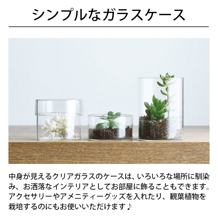 KINTO SCHALE ガラスケース 100×85mm 500ml [25762] キントー シャーレ 容器 小物入れ 小皿 トレイ クリア シンプル お洒落 耐熱ガラス インテリア 耐熱温度差120℃ 電子レンジ 食器洗浄機 乾燥機 食品 調理 保存 誕生日 ギフト プレゼント tempoo