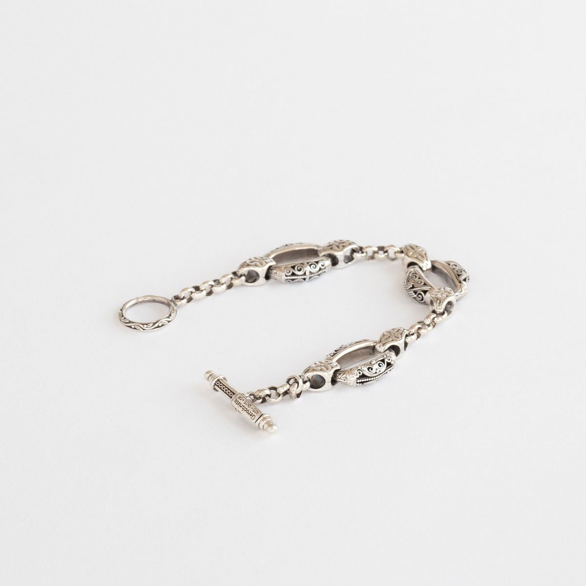 Valuation shareのお取り寄せ 送料無料 アクセサリー gerochristo ジェロクリスト Garden Shadows 3 Links Bracelet / GB019 返品交換不可｜アングル2