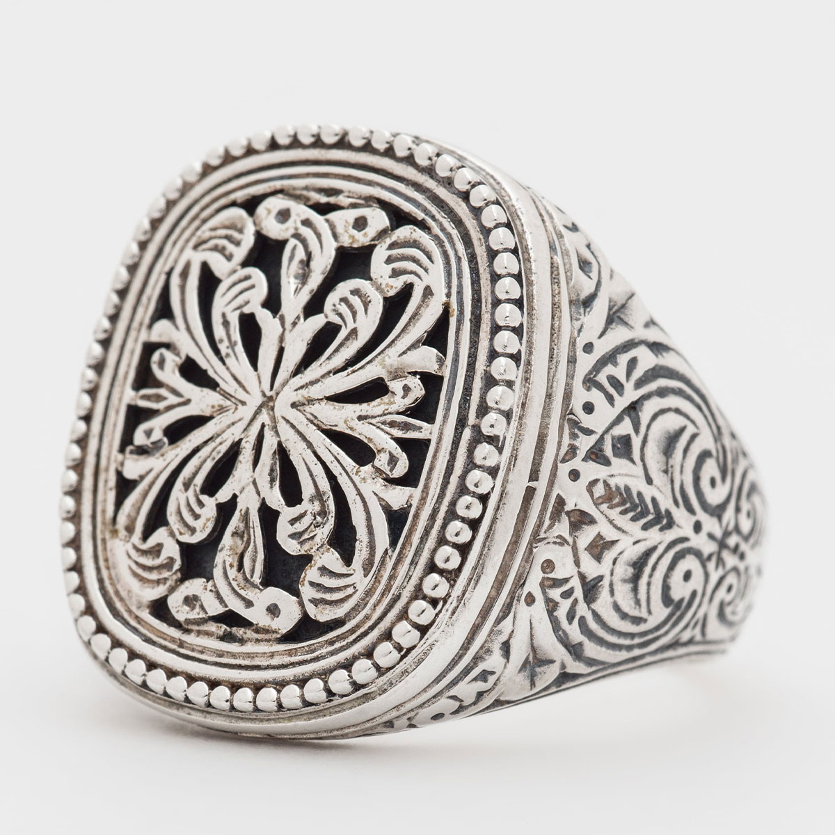 楽天Valuation shareお取り寄せ 送料無料 アクセサリー gerochristo ジェロクリスト Byzantine Ring / GR049 返品交換不可