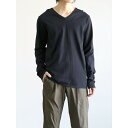 セール商品 30 OFF 送料無料 トップス wjk ダブルジェイケイ standard jersey V neck L/S / ブラック 返品交換不可