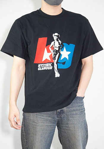 送料無料 トップス HYSTERIC GLAMOUR WICKED WAY Tシャツ / ブラック 返品交換不可