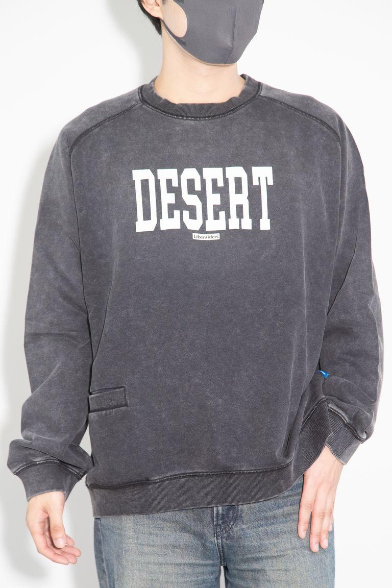 Rakuten - セール商品30%OFF 送料無料トップス liberaiders リベレイダース DESERT CREWNECK / ブラック